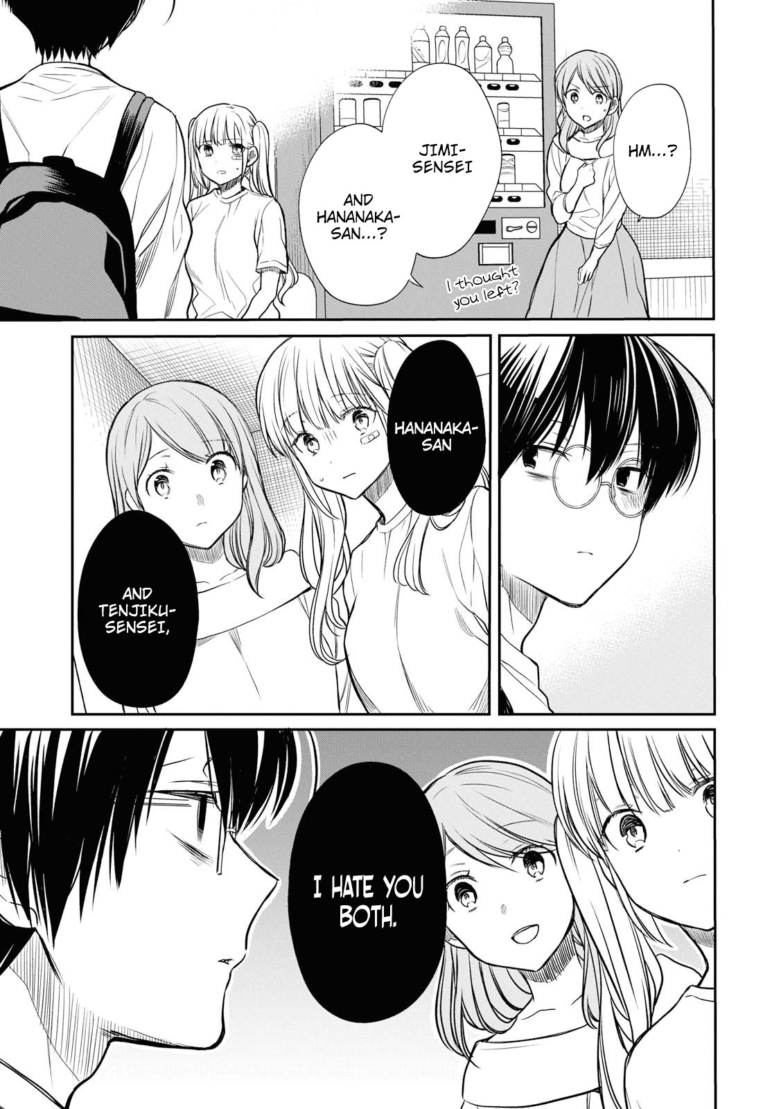 1-nen A-gumi no Monster Chapter 17 page 23 - Chapter 17: Sensei, you don't hate me, do you?