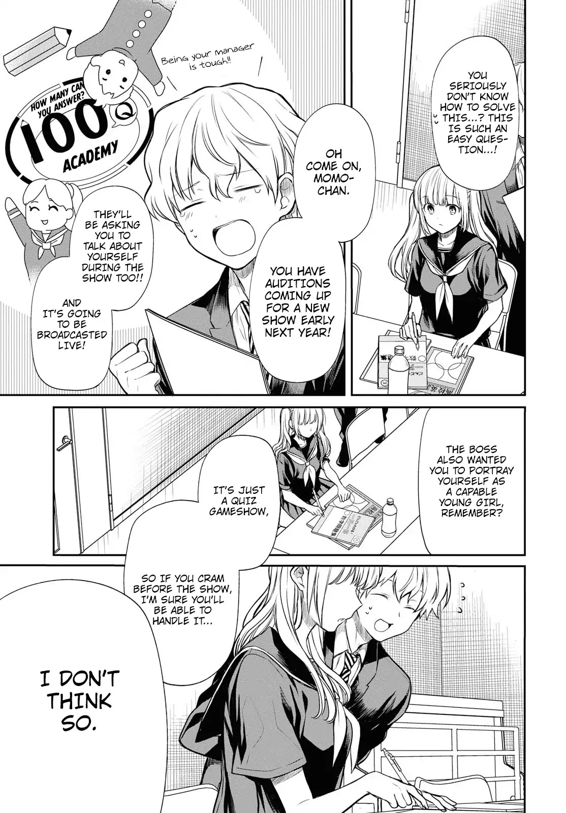 1-nen A-gumi no Monster Chapter 18 page 16 - Chapter 18: Sensei, what can I do?