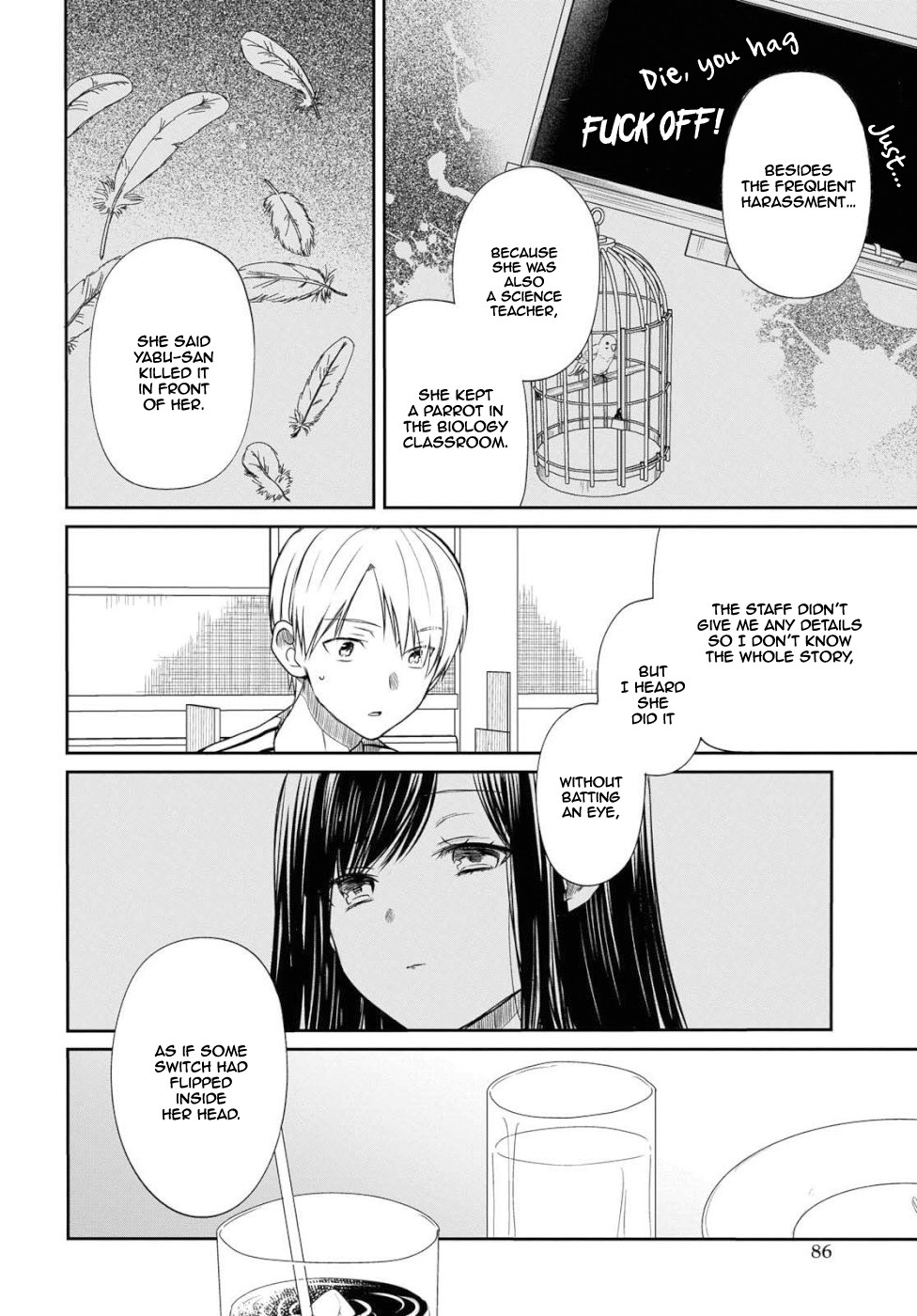 1-nen A-gumi no Monster Chapter 19 page 13 - Chapter 19: You Scared, Sensei?