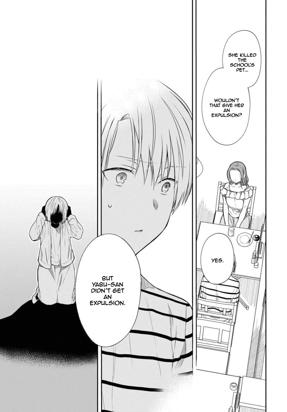 1-nen A-gumi no Monster Chapter 19 page 14 - Chapter 19: You Scared, Sensei?