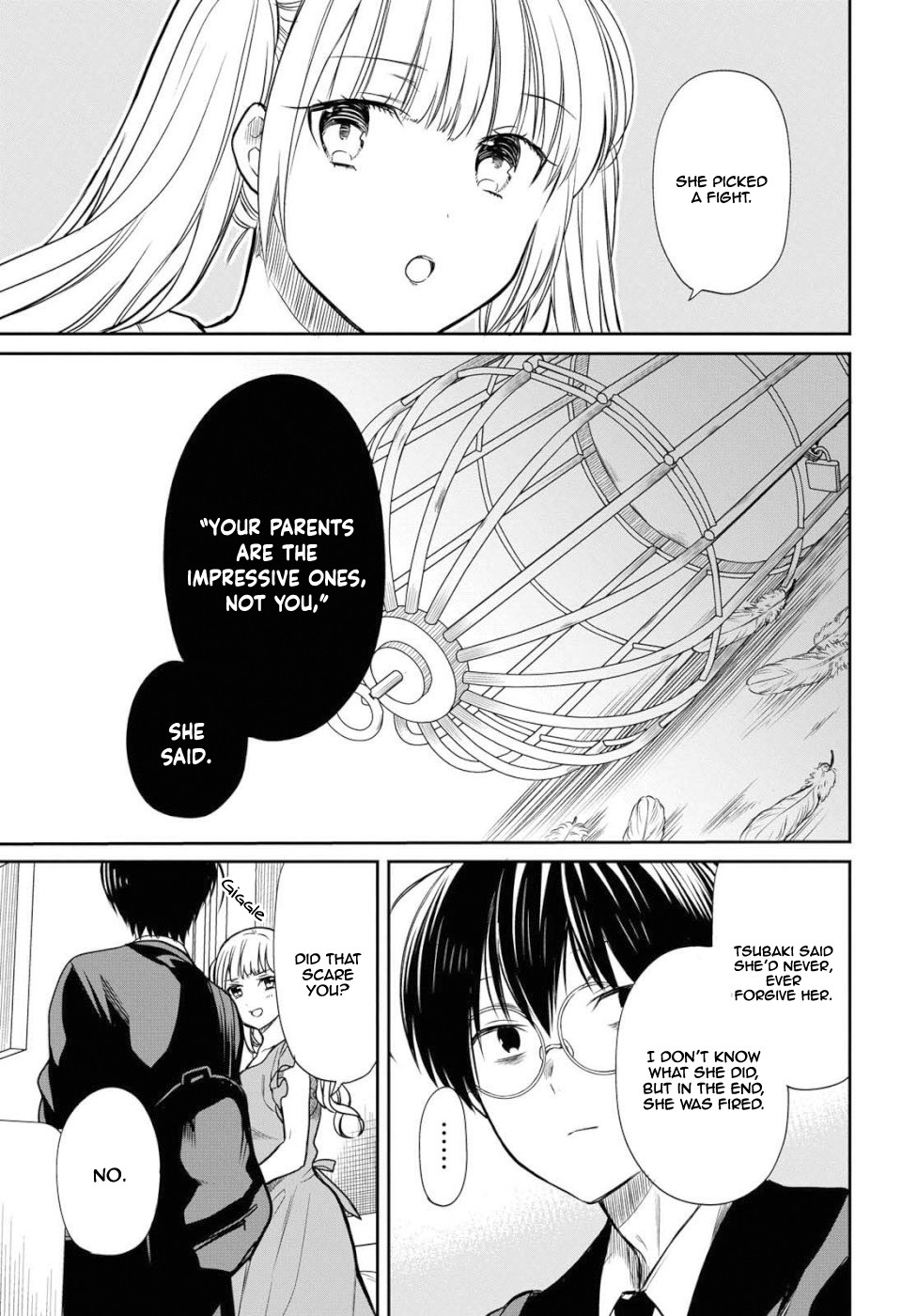 1-nen A-gumi no Monster Chapter 19 page 18 - Chapter 19: You Scared, Sensei?