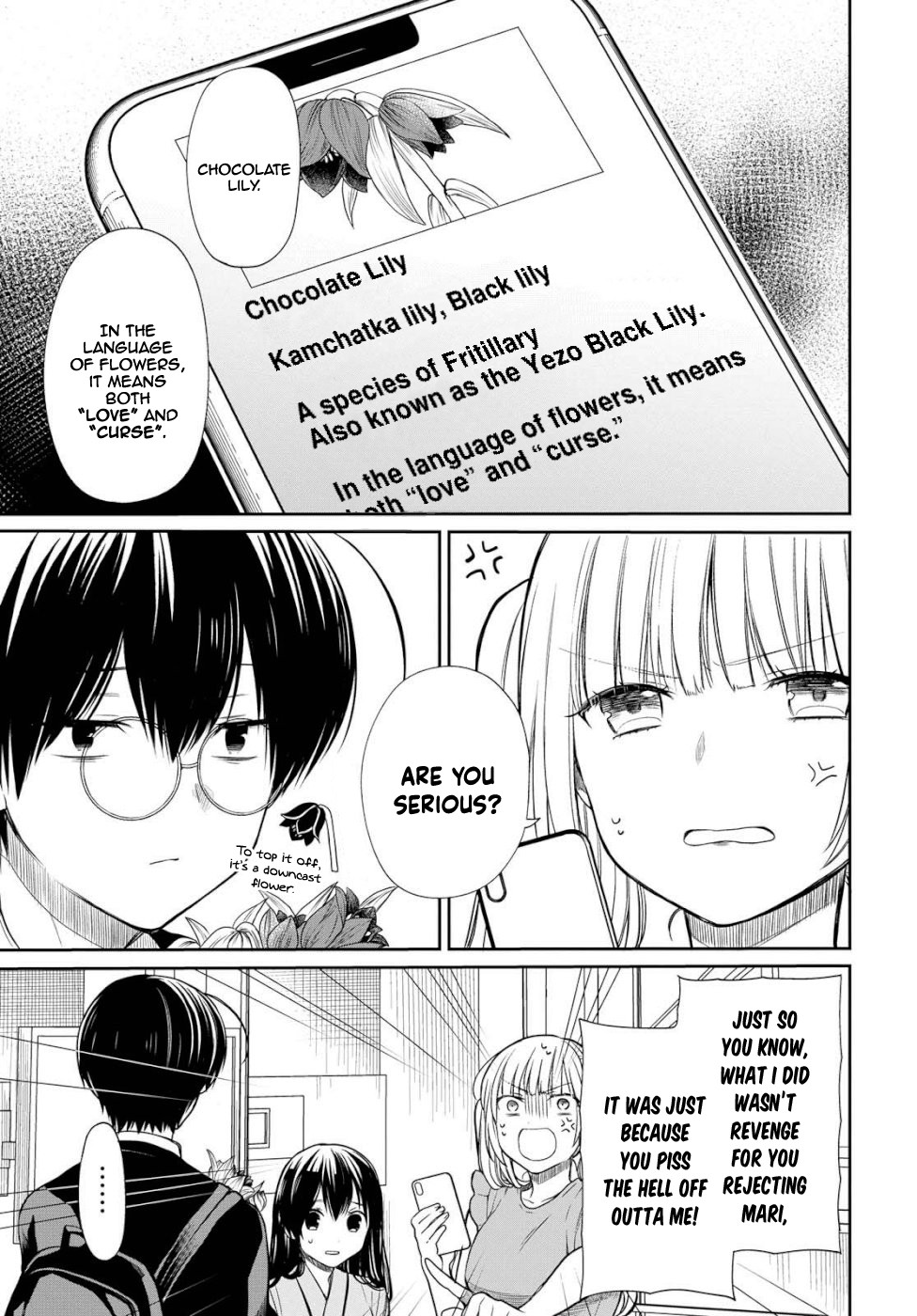 1-nen A-gumi no Monster Chapter 19 page 4 - Chapter 19: You Scared, Sensei?