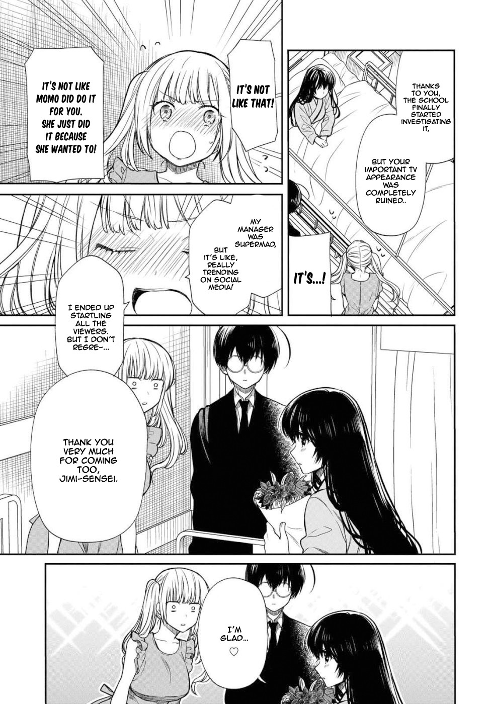 1-nen A-gumi no Monster Chapter 19 page 6 - Chapter 19: You Scared, Sensei?
