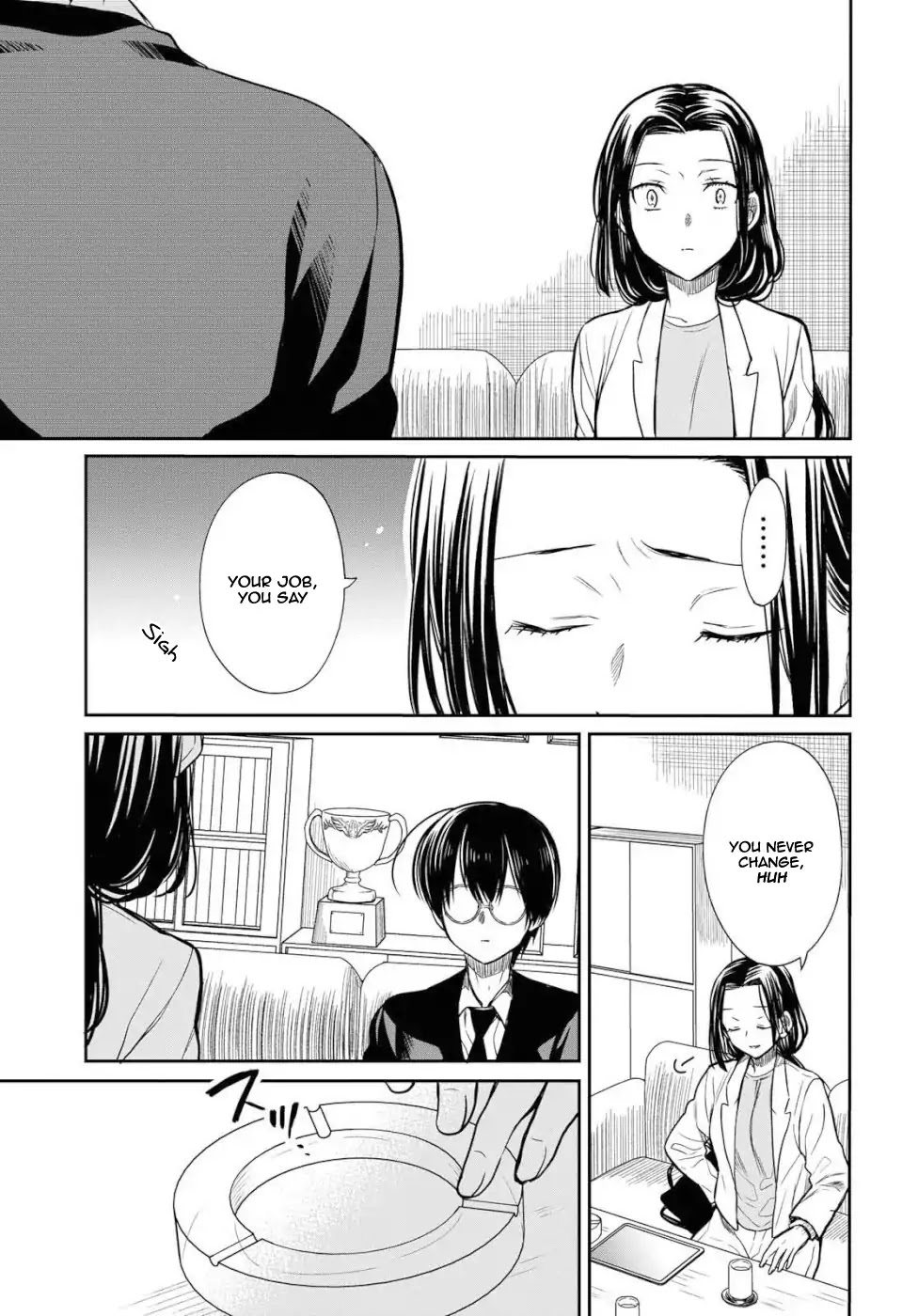 1-nen A-gumi no Monster Chapter 20 page 10 - Chapter 20: Sensei, do you know what black lilies represent?