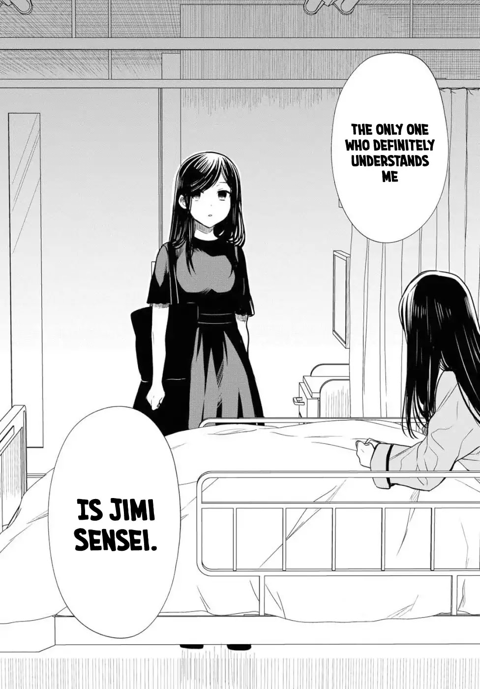 1-nen A-gumi no Monster Chapter 20 page 28 - Chapter 20: Sensei, do you know what black lilies represent?