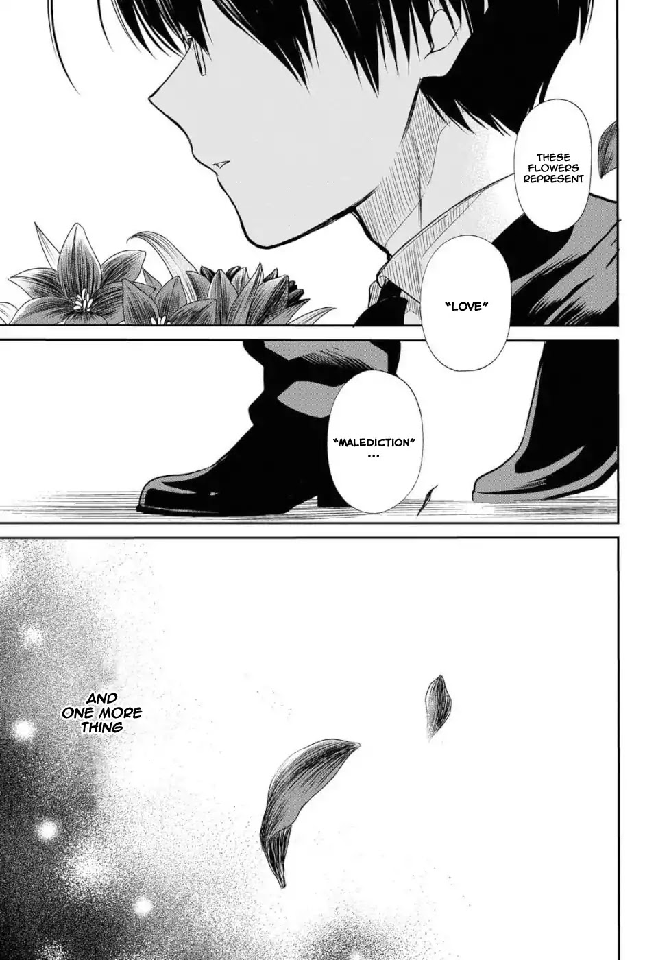 1-nen A-gumi no Monster Chapter 20 page 30 - Chapter 20: Sensei, do you know what black lilies represent?
