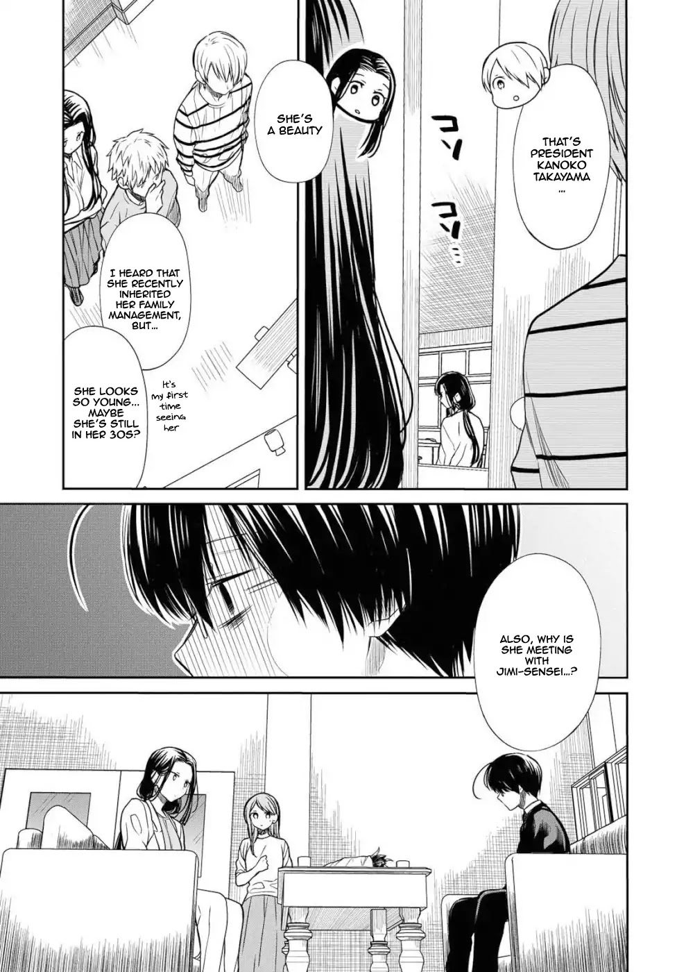 1-nen A-gumi no Monster Chapter 20 page 6 - Chapter 20: Sensei, do you know what black lilies represent?