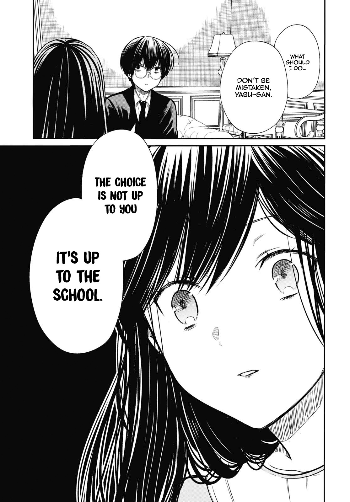 1-nen A-gumi no Monster Chapter 21 page 18 - Chapter 21: Don't You Understand...?