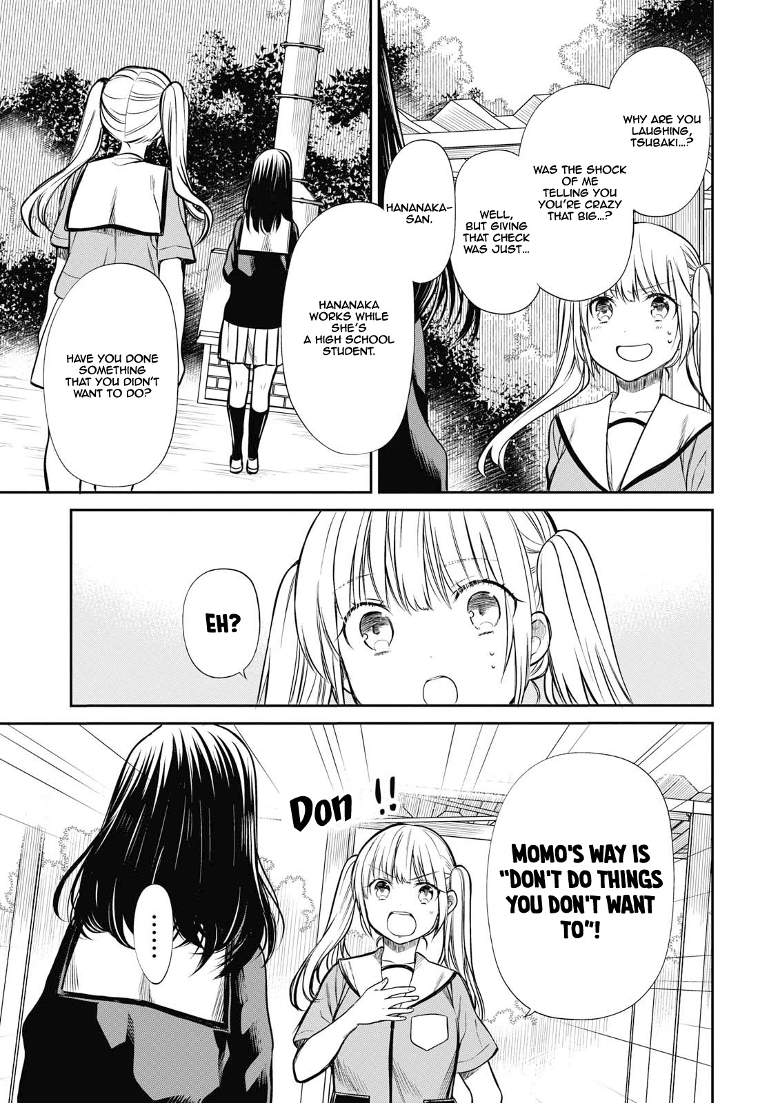 1-nen A-gumi no Monster Chapter 24 page 10 - Chapter 24: Sensei, After All, We're The Same