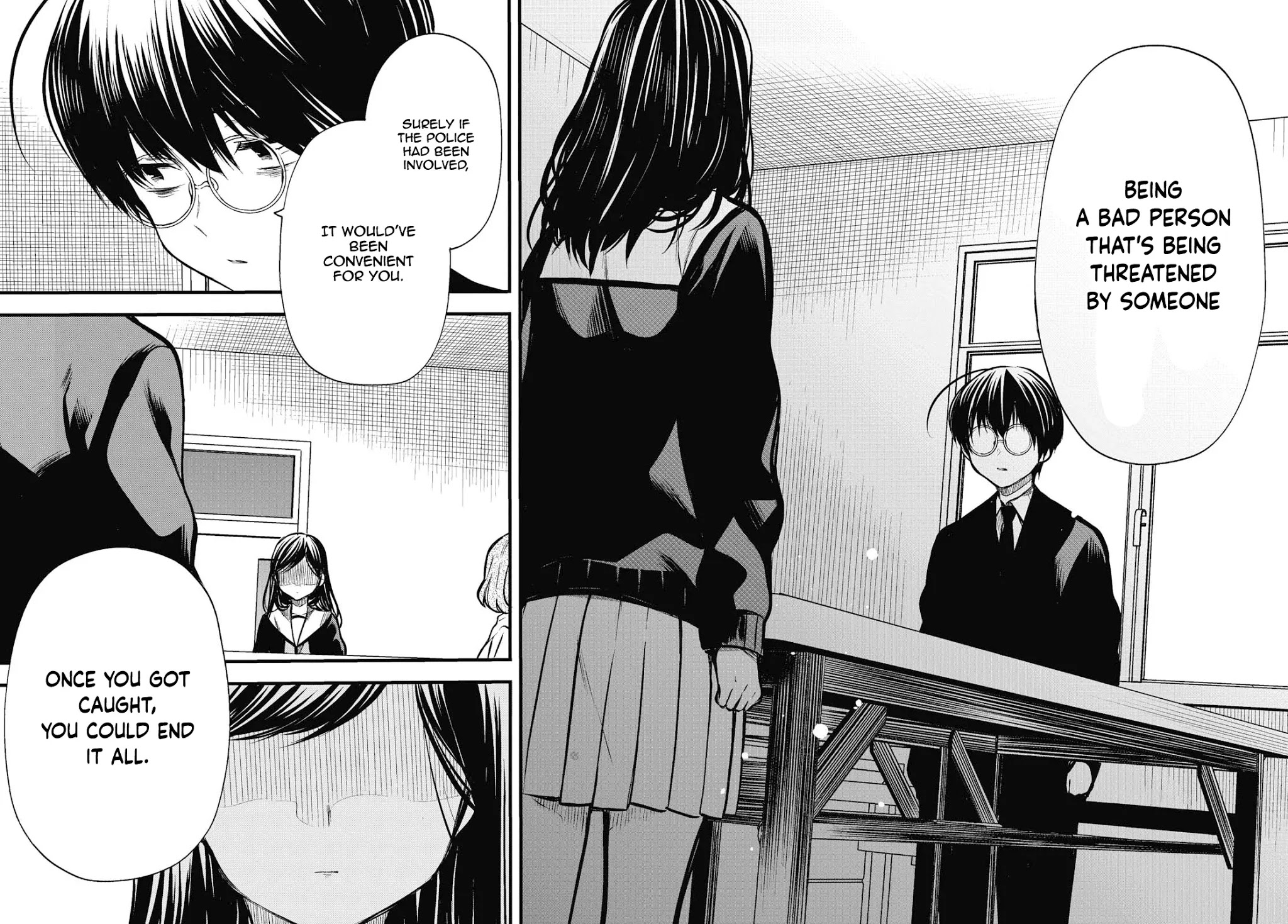 1-nen A-gumi no Monster Chapter 24 page 23 - Chapter 24: Sensei, After All, We're The Same