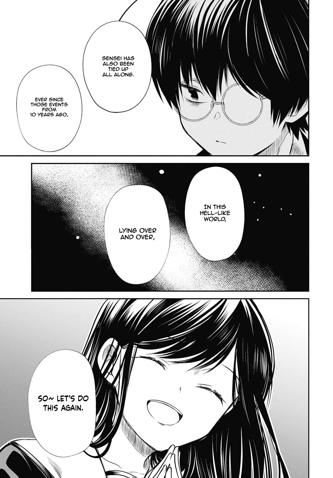 1-nen A-gumi no Monster Chapter 24 page 27 - Chapter 24: Sensei, After All, We're The Same