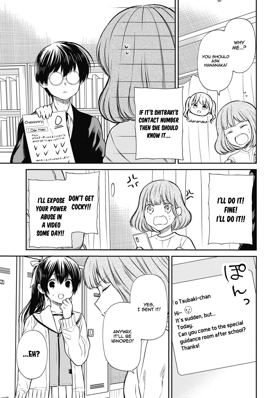 1-nen A-gumi no Monster Chapter 24 page 8 - Chapter 24: Sensei, After All, We're The Same