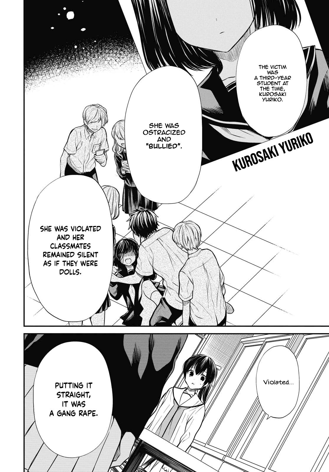 1-nen A-gumi no Monster Chapter 25 page 14 - Chapter 25: Sensei, Can You Save Her?