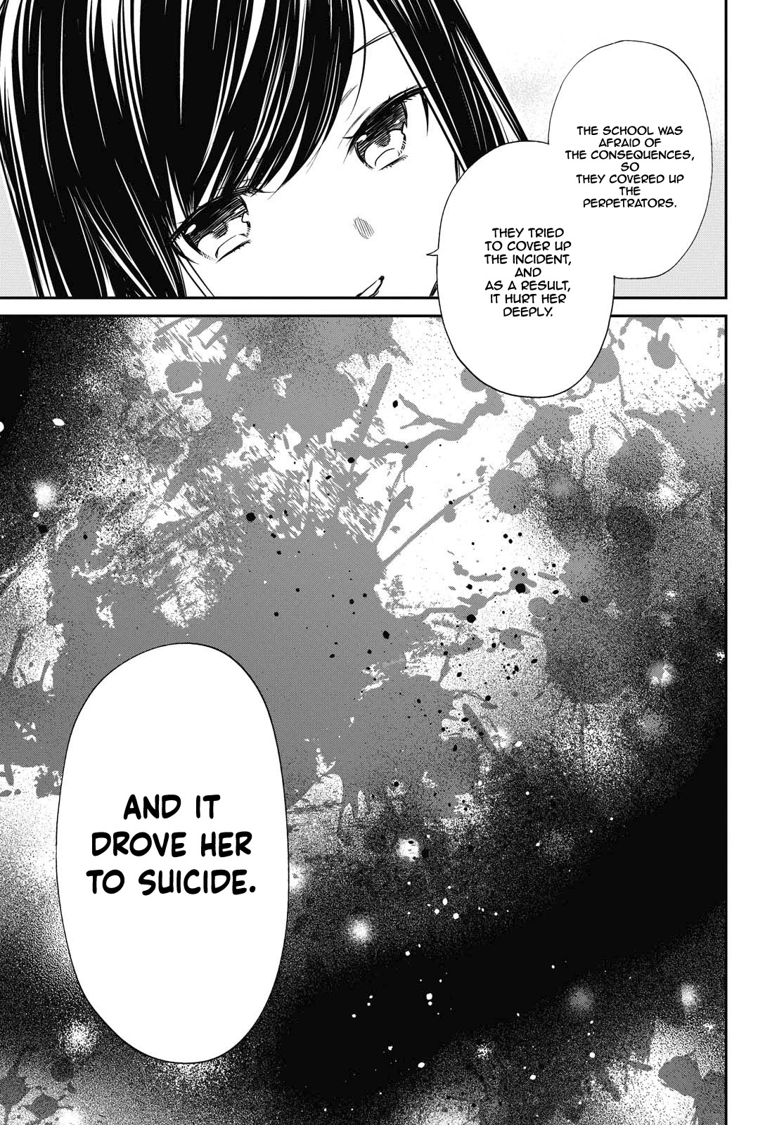 1-nen A-gumi no Monster Chapter 25 page 15 - Chapter 25: Sensei, Can You Save Her?