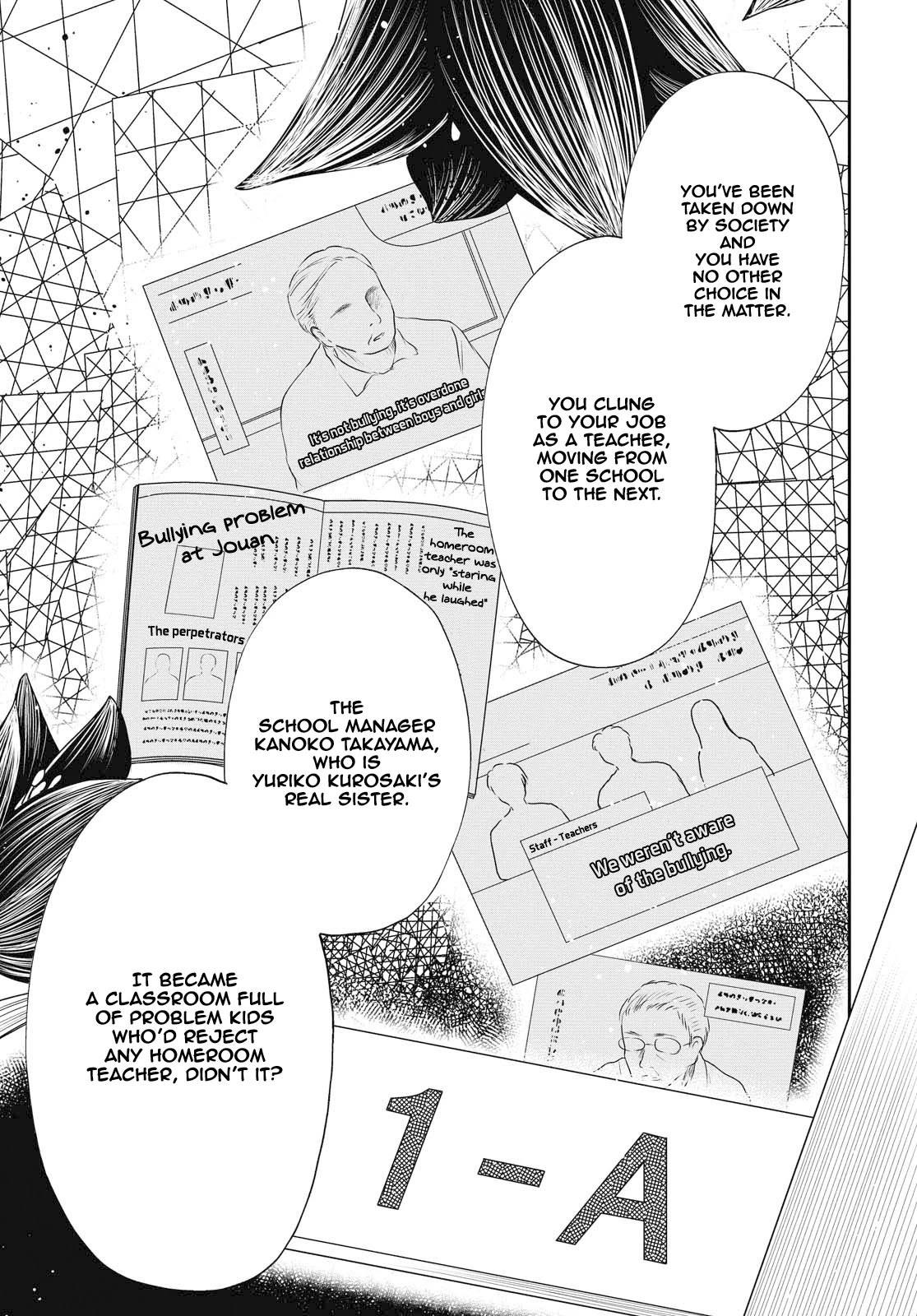 1-nen A-gumi no Monster Chapter 25 page 19 - Chapter 25: Sensei, Can You Save Her?
