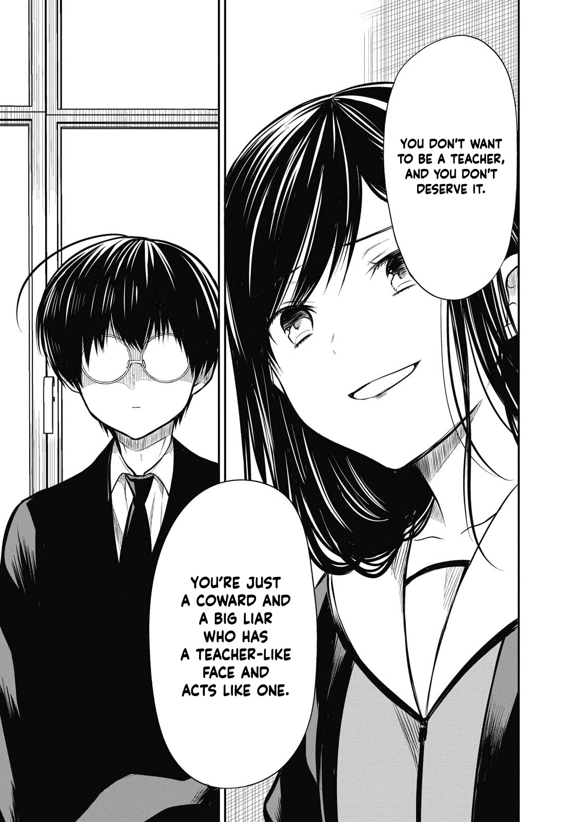 1-nen A-gumi no Monster Chapter 25 page 20 - Chapter 25: Sensei, Can You Save Her?