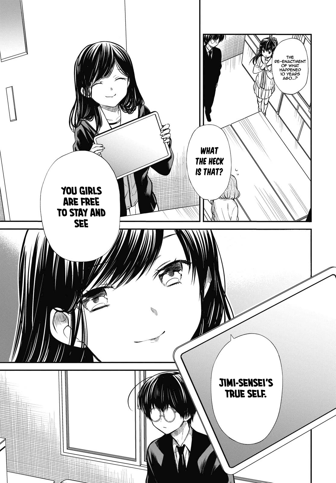 1-nen A-gumi no Monster Chapter 25 page 5 - Chapter 25: Sensei, Can You Save Her?