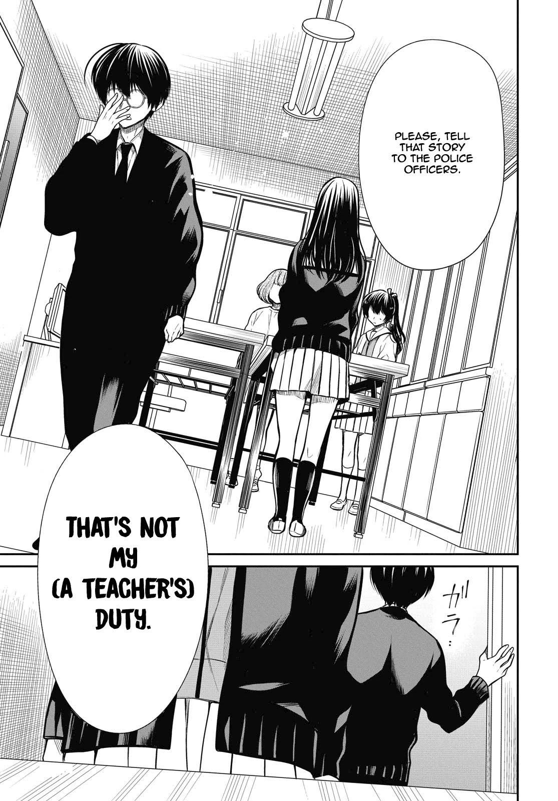 1-nen A-gumi no Monster Chapter 26 page 10 - Chapter 26: Sensei, It's Hard, Isn't it?