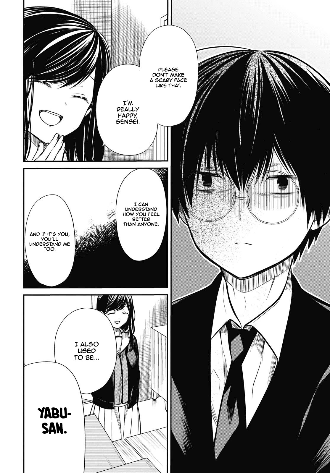 1-nen A-gumi no Monster Chapter 26 page 9 - Chapter 26: Sensei, It's Hard, Isn't it?