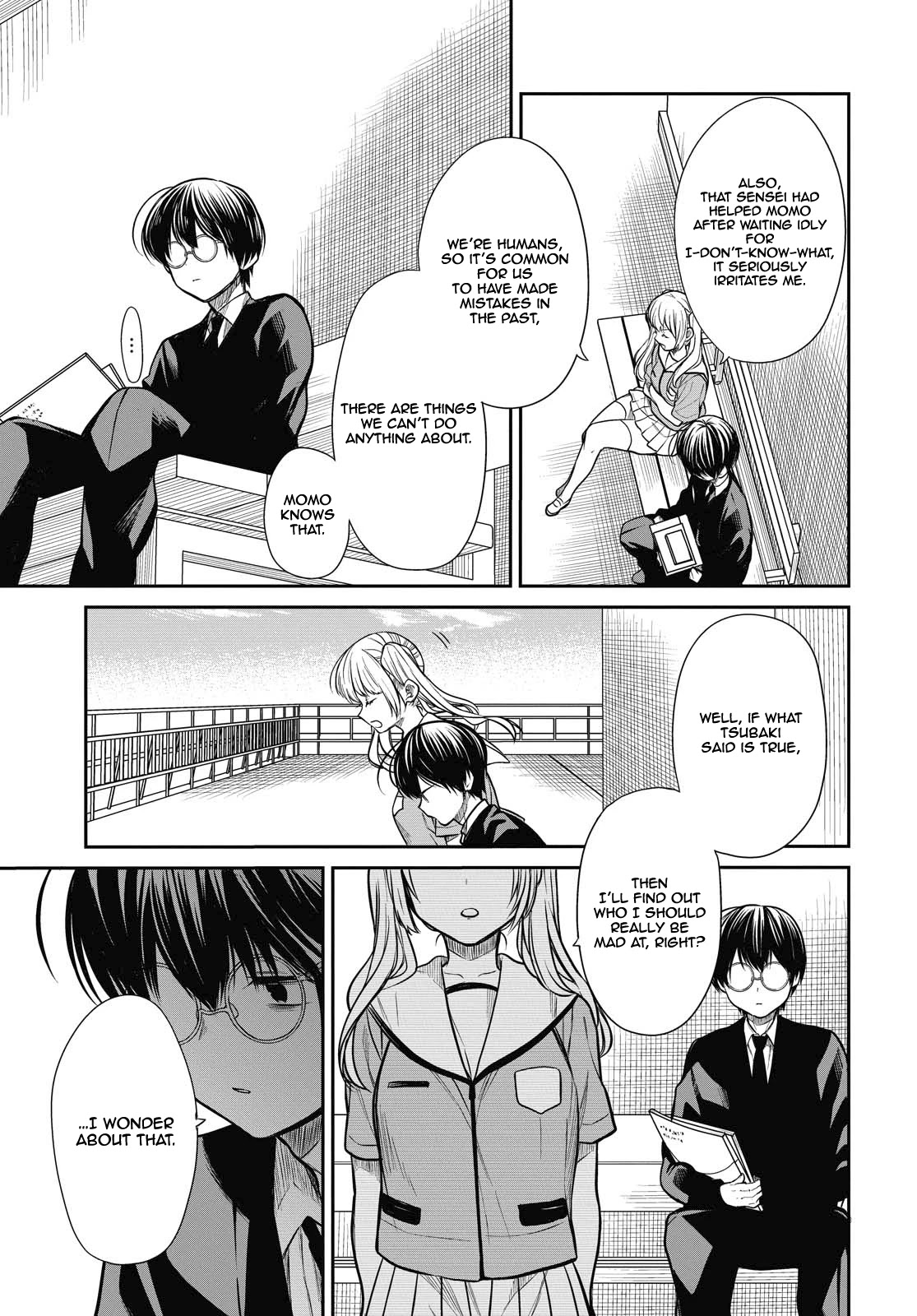 1-nen A-gumi no Monster Chapter 28 page 13 - Chapter 28: Sensei, Are You Hiding Something?