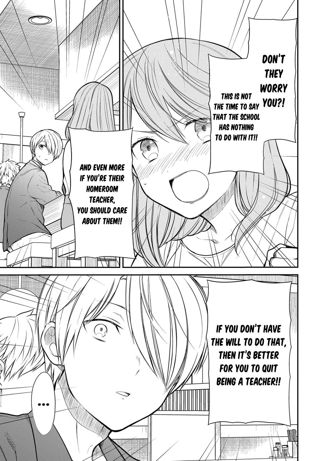 1-nen A-gumi no Monster Chapter 29 page 10 - Chapter 29: Sensei, Were You Always This Useless?