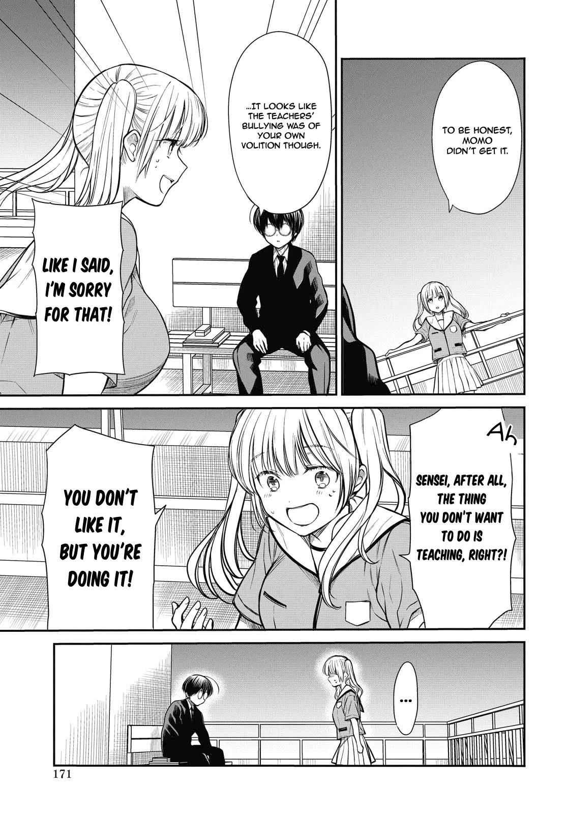 1-nen A-gumi no Monster Chapter 29 page 26 - Chapter 29: Sensei, Were You Always This Useless?