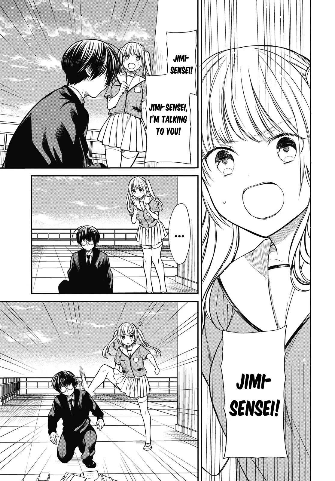 1-nen A-gumi no Monster Chapter 29 page 4 - Chapter 29: Sensei, Were You Always This Useless?