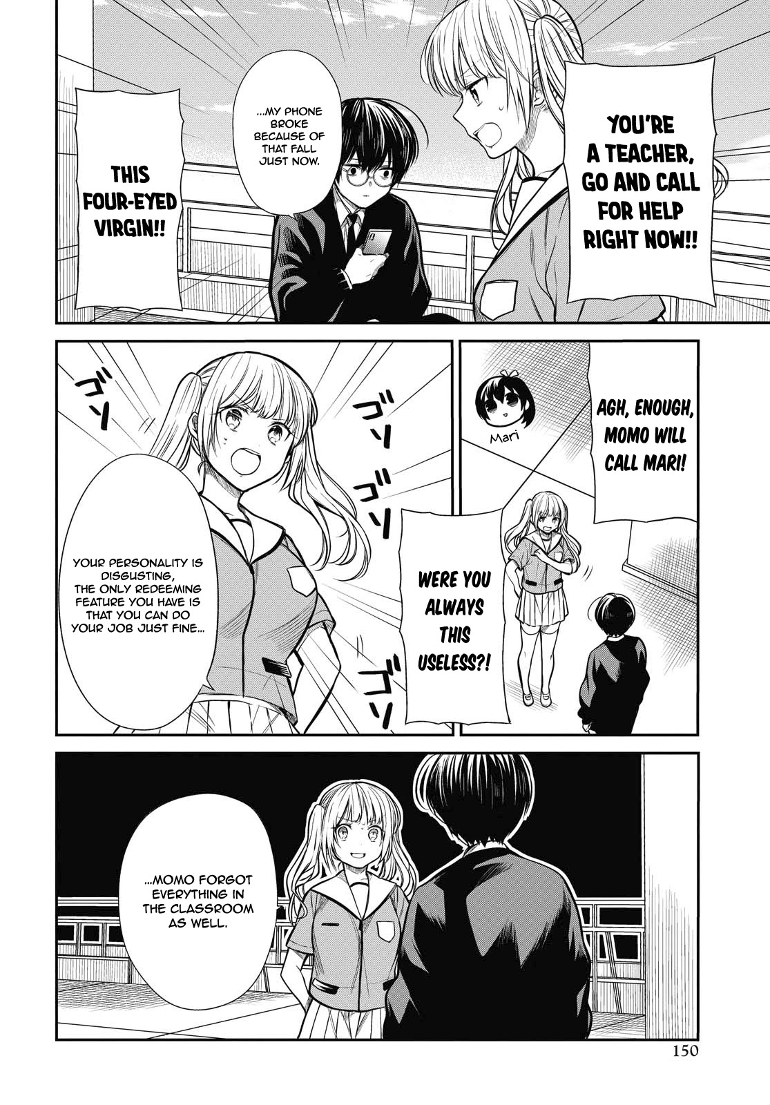 1-nen A-gumi no Monster Chapter 29 page 5 - Chapter 29: Sensei, Were You Always This Useless?