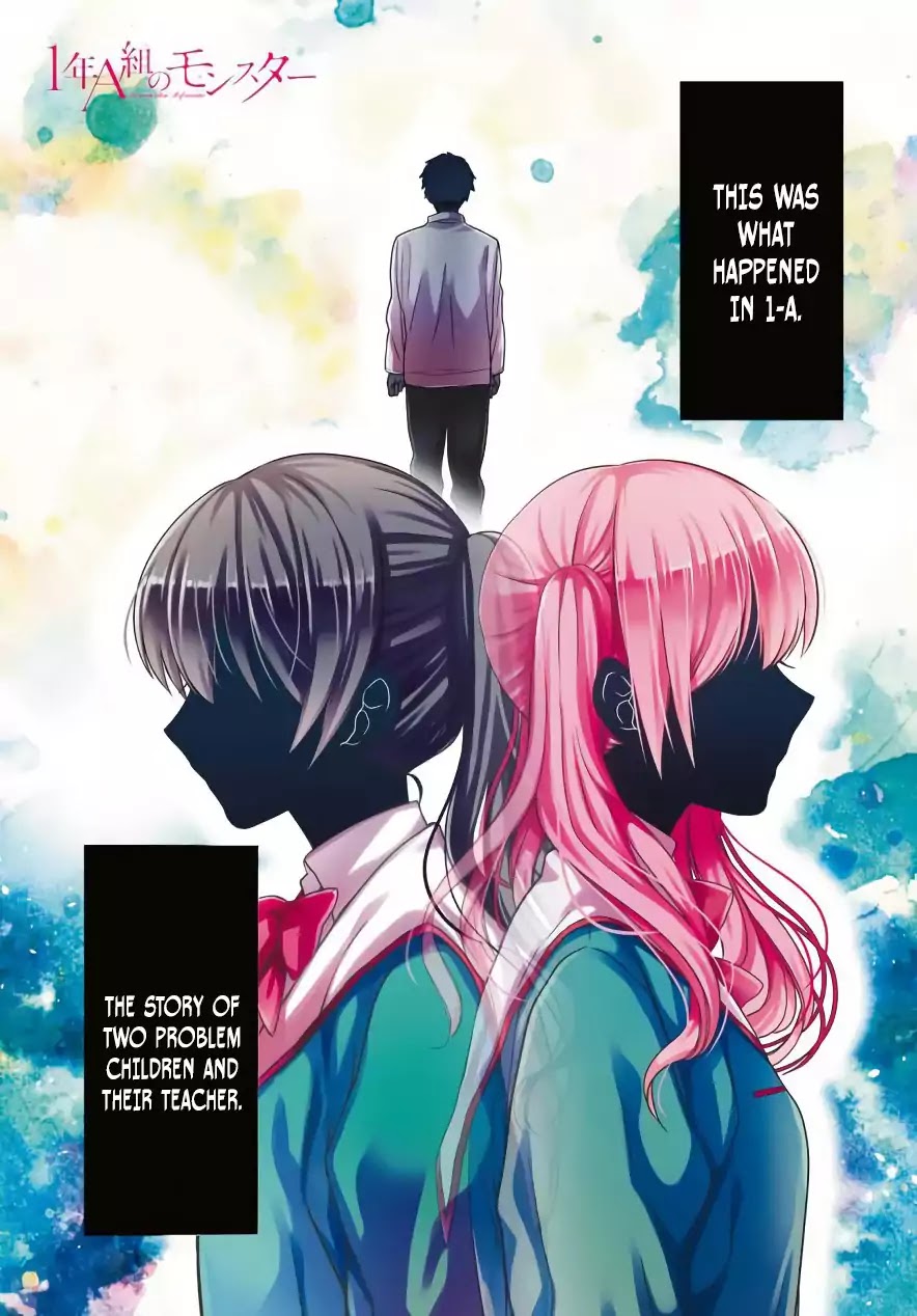 1-nen A-gumi no Monster Chapter 3 page 2 - Chapter 3: Sensei, Please Save Me