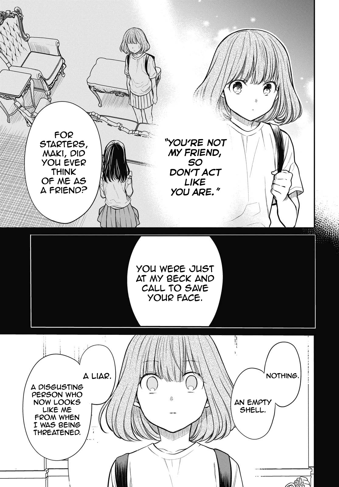 1-nen A-gumi no Monster Chapter 30 page 15 - Chapter 30: Sensei, Who am I?