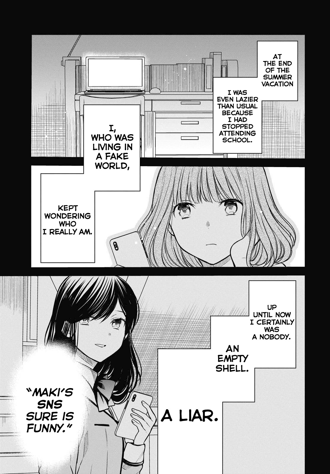 1-nen A-gumi no Monster Chapter 30 page 17 - Chapter 30: Sensei, Who am I?