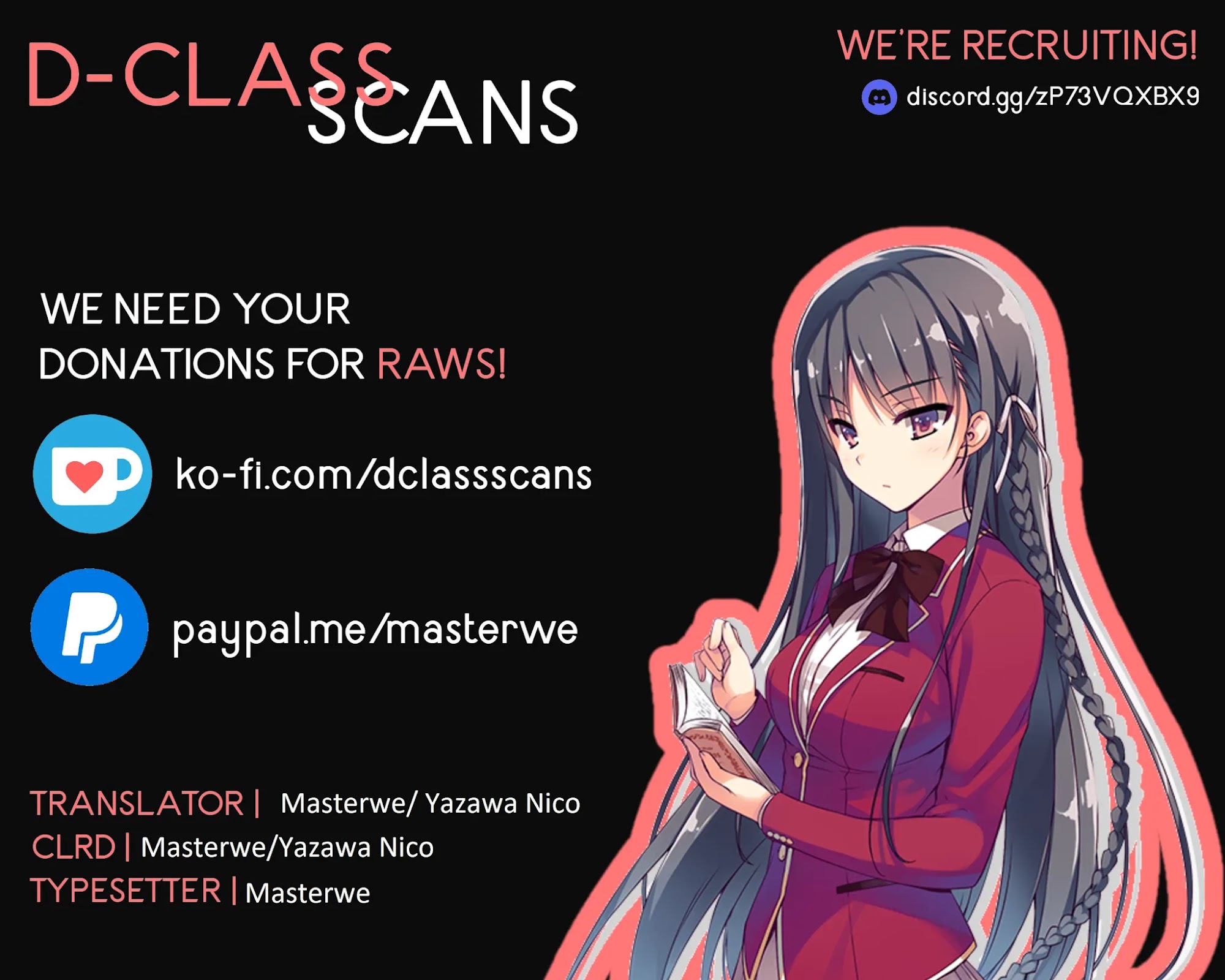 1-nen A-gumi no Monster Chapter 31 page 1 - Chapter 31: Teacher, Why?