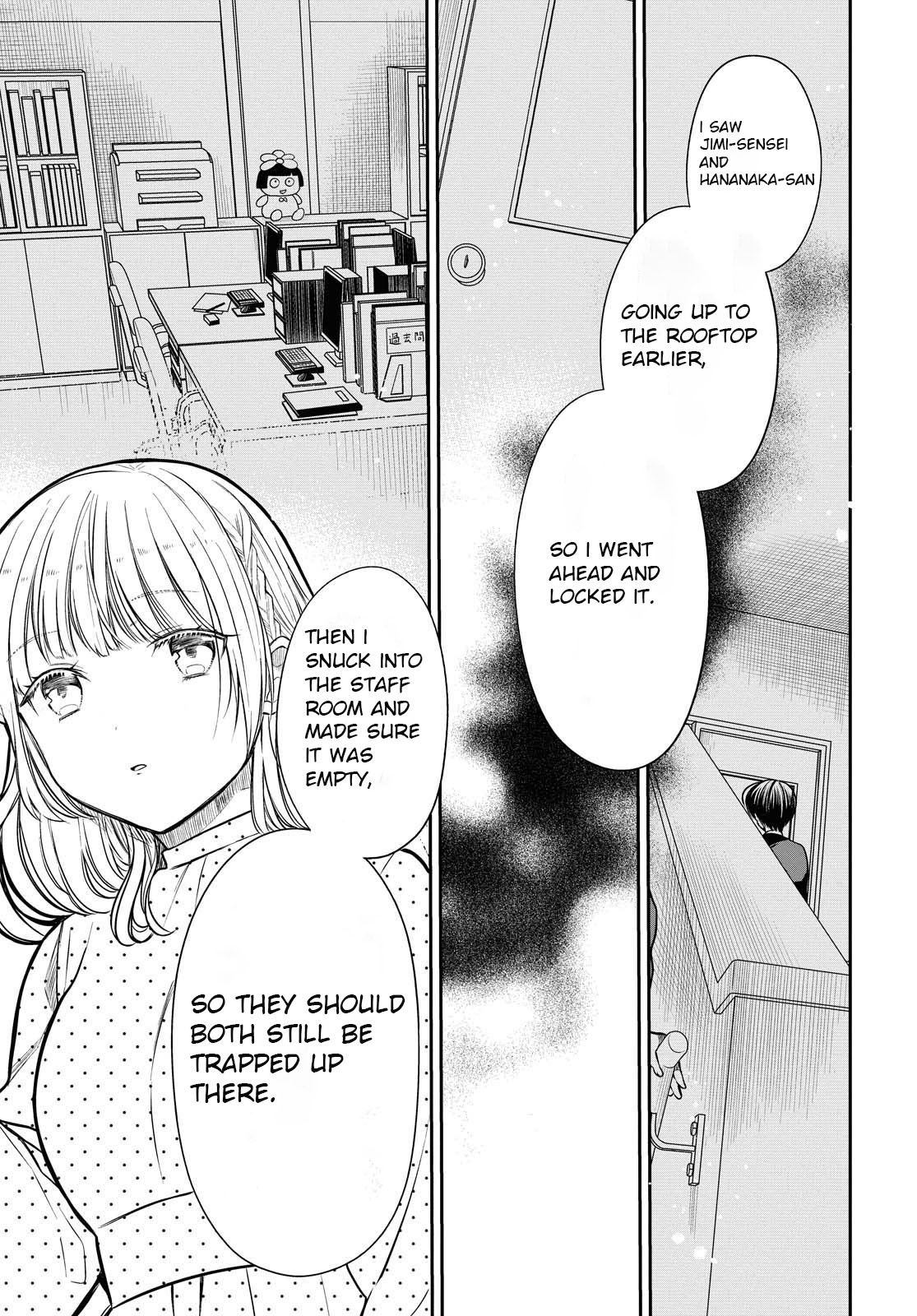 1-nen A-gumi no Monster Chapter 31 page 12 - Chapter 31: Teacher, Why?
