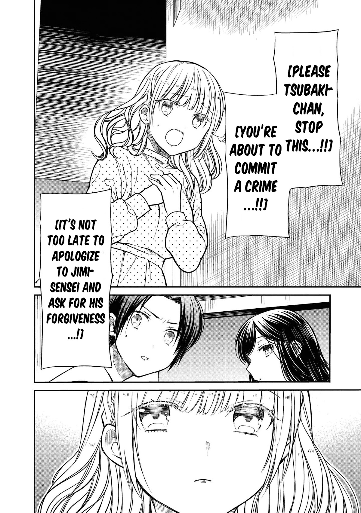1-nen A-gumi no Monster Chapter 32 page 10 - Chapter 32: Sensei, don't run away please