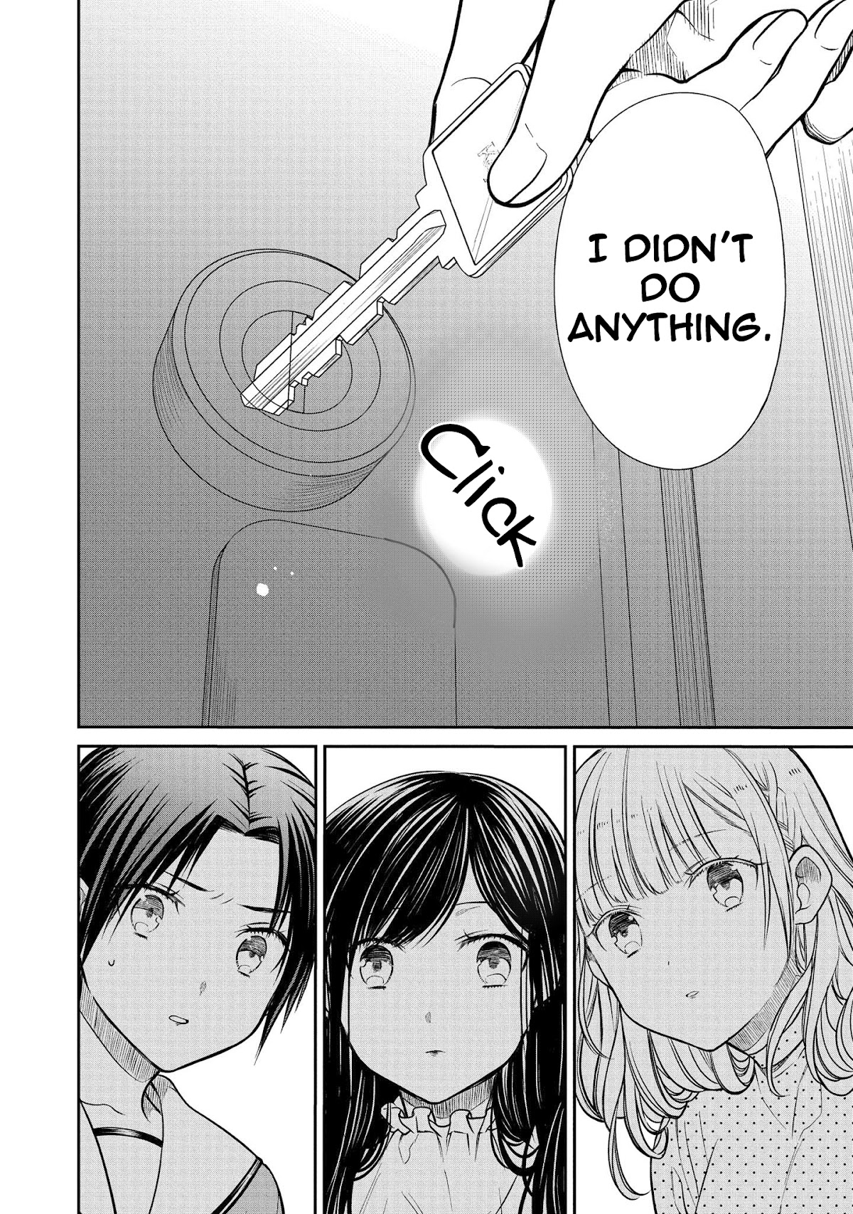 1-nen A-gumi no Monster Chapter 32 page 12 - Chapter 32: Sensei, don't run away please