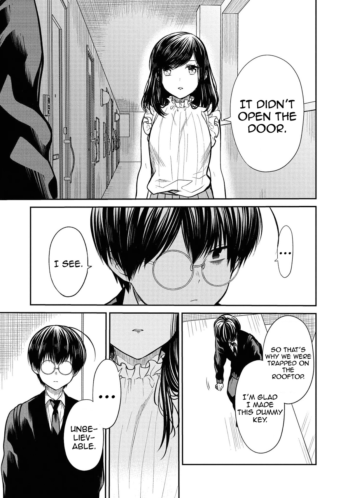 1-nen A-gumi no Monster Chapter 32 page 17 - Chapter 32: Sensei, don't run away please