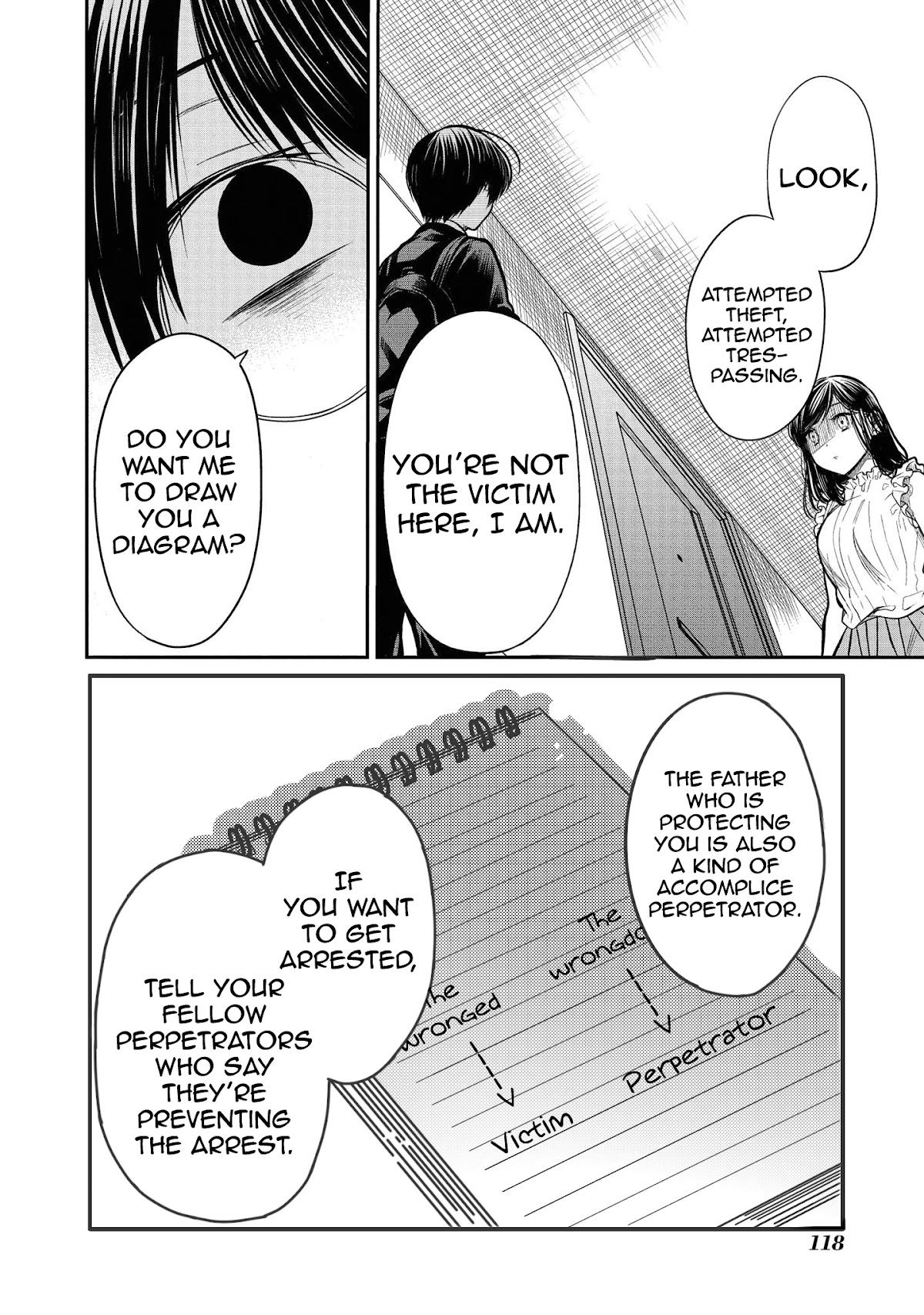 1-nen A-gumi no Monster Chapter 32 page 24 - Chapter 32: Sensei, don't run away please