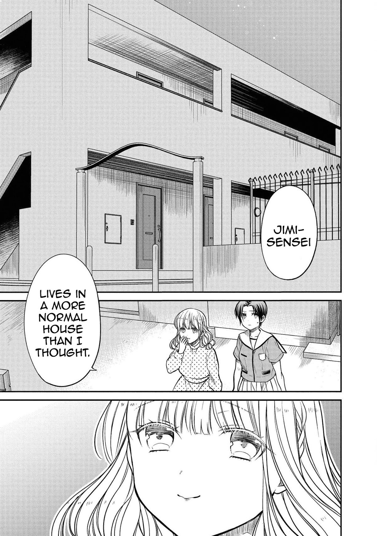 1-nen A-gumi no Monster Chapter 32 page 5 - Chapter 32: Sensei, don't run away please