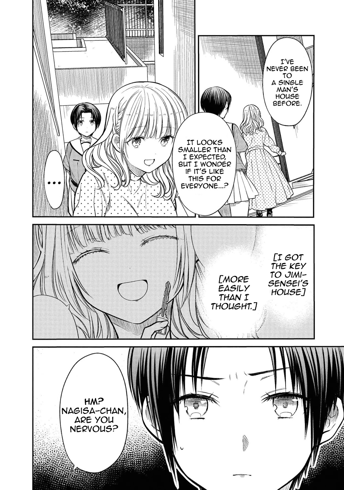 1-nen A-gumi no Monster Chapter 32 page 6 - Chapter 32: Sensei, don't run away please