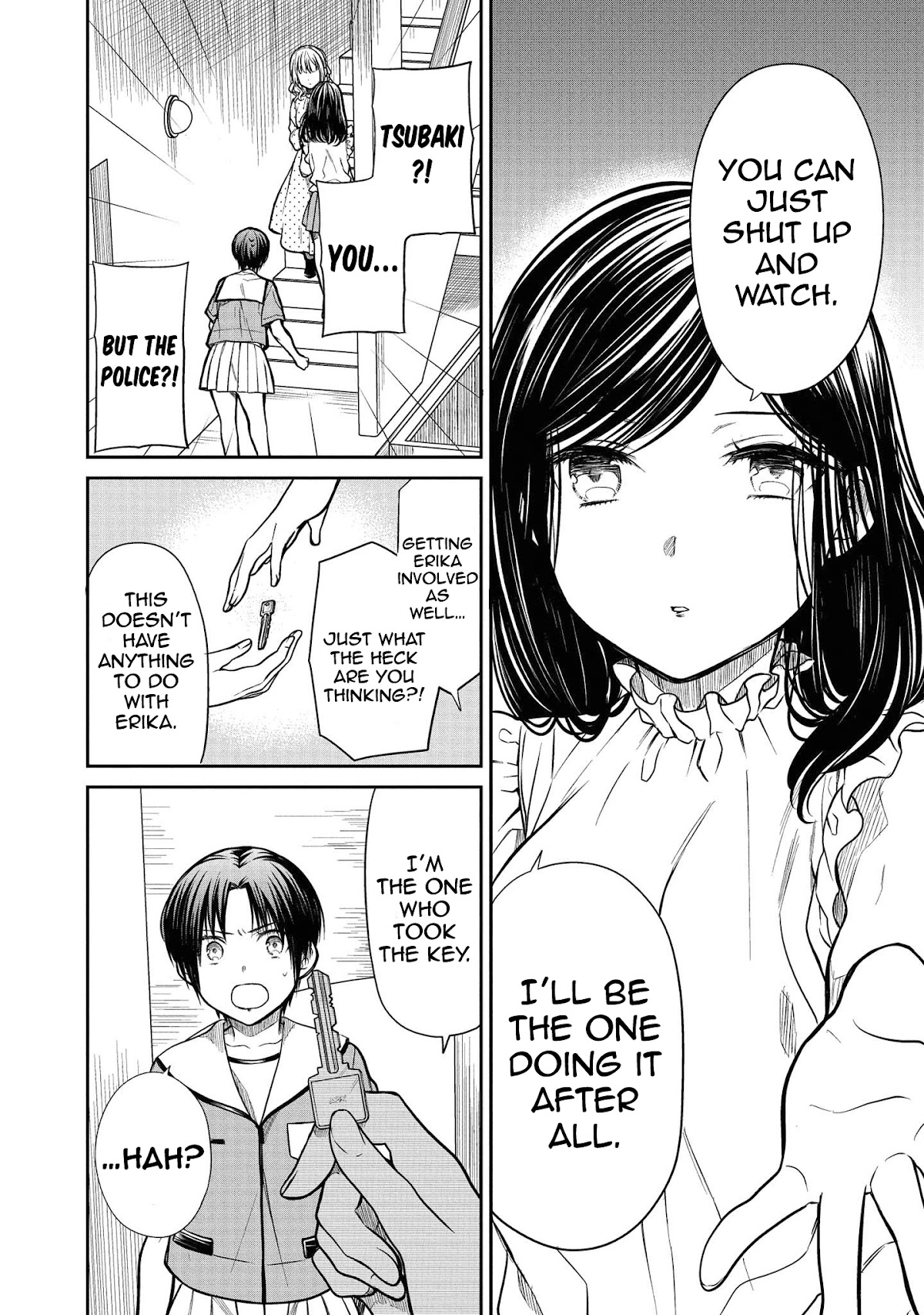 1-nen A-gumi no Monster Chapter 32 page 8 - Chapter 32: Sensei, don't run away please
