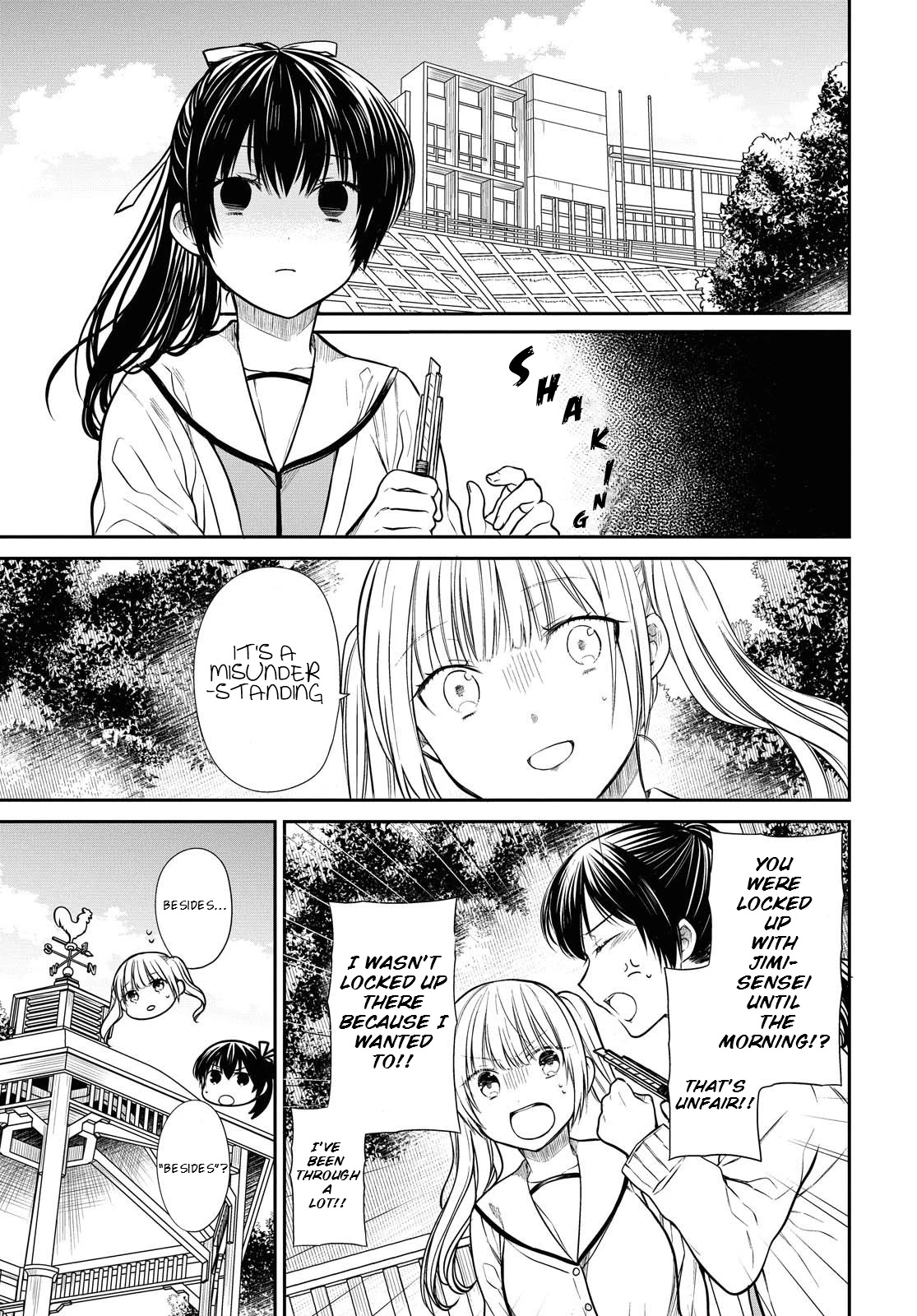 1-nen A-gumi no Monster Chapter 33 page 5 - Chapter 33: I'm just...