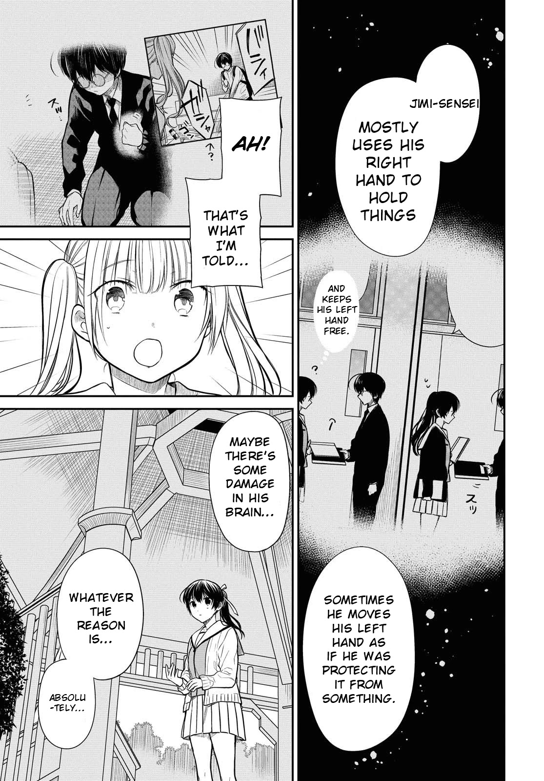 1-nen A-gumi no Monster Chapter 33 page 9 - Chapter 33: I'm just...