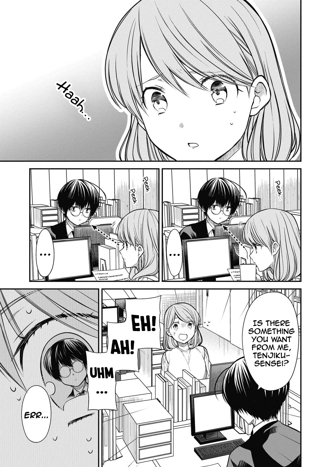 1-nen A-gumi no Monster Chapter 35 page 10 - Chapter 35: Sensei, I will never forgive