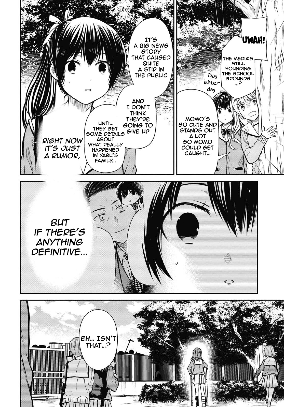 1-nen A-gumi no Monster Chapter 35 page 17 - Chapter 35: Sensei, I will never forgive