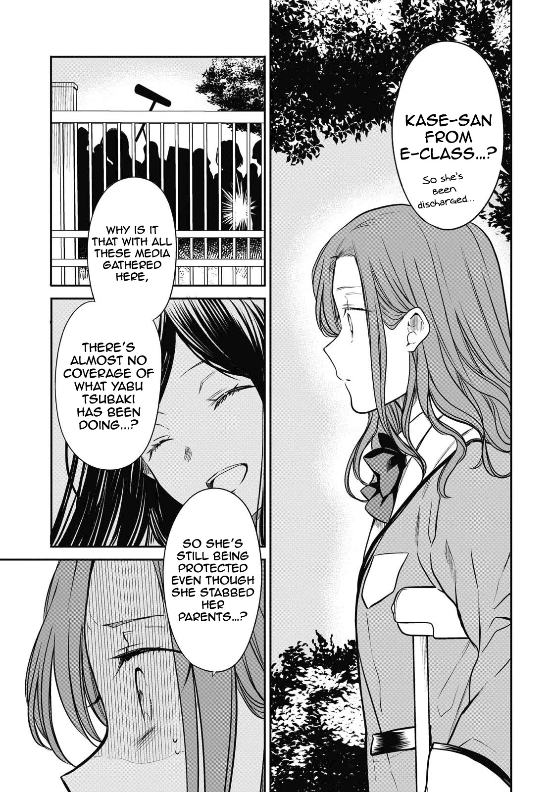 1-nen A-gumi no Monster Chapter 35 page 18 - Chapter 35: Sensei, I will never forgive