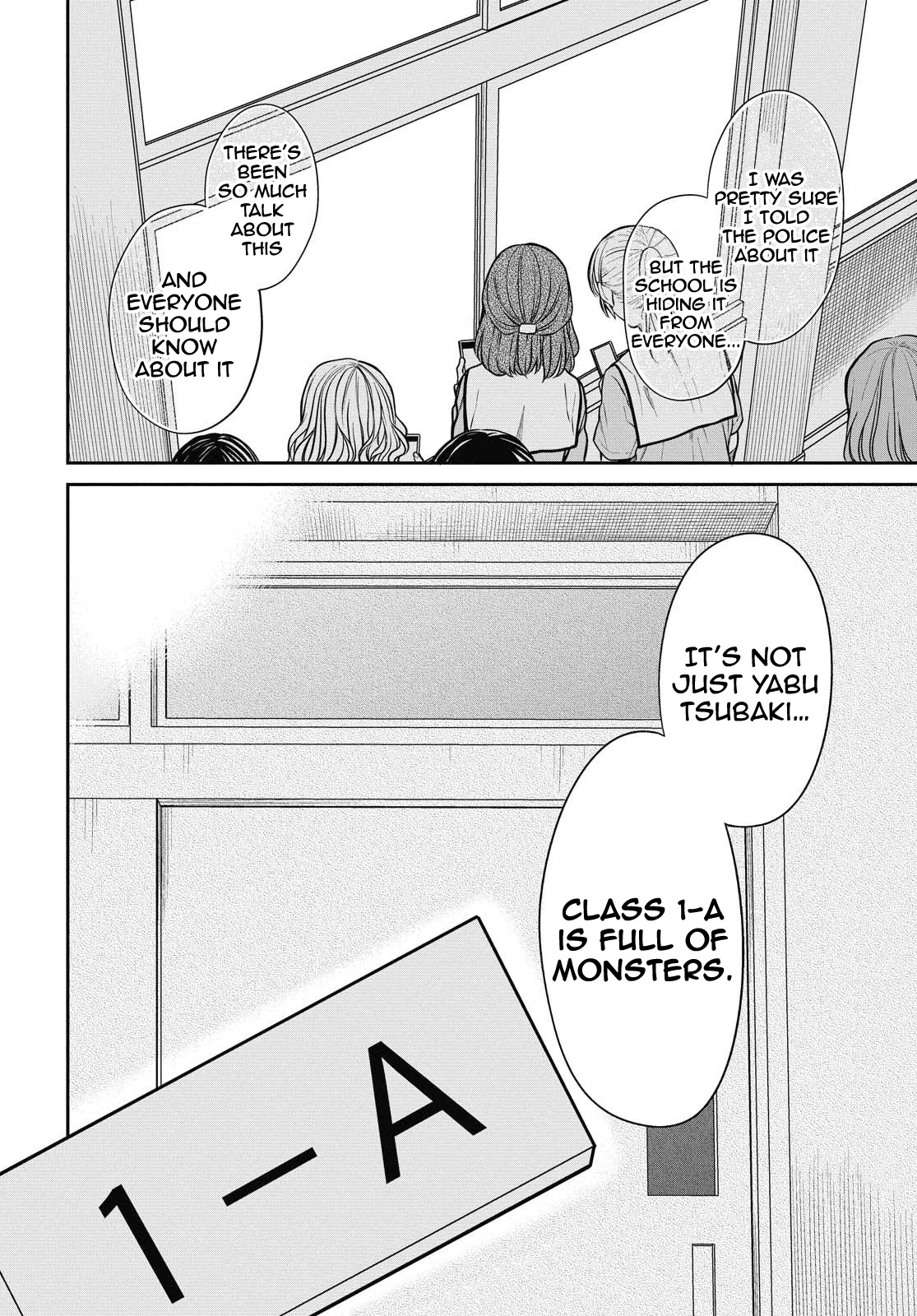 1-nen A-gumi no Monster Chapter 35 page 21 - Chapter 35: Sensei, I will never forgive