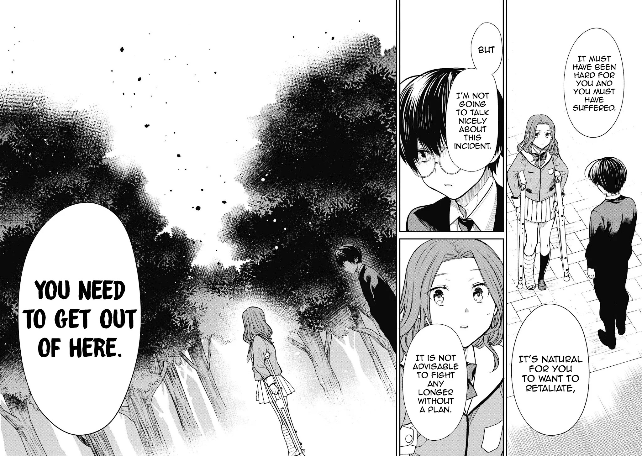 1-nen A-gumi no Monster Chapter 36 page 17 - Chapter 36: Sensei, can't I fight?