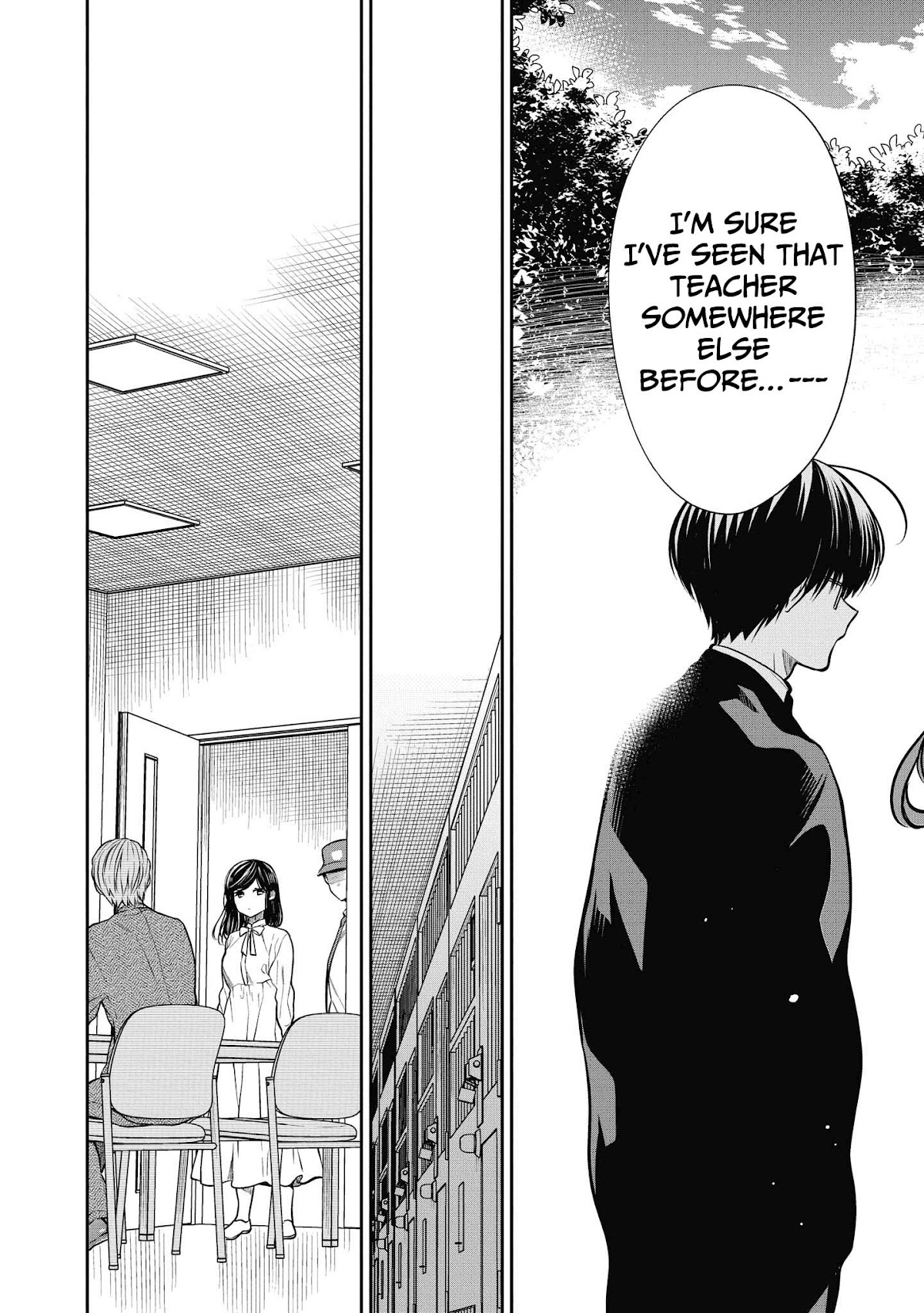 1-nen A-gumi no Monster Chapter 36 page 7 - Chapter 36: Sensei, can't I fight?
