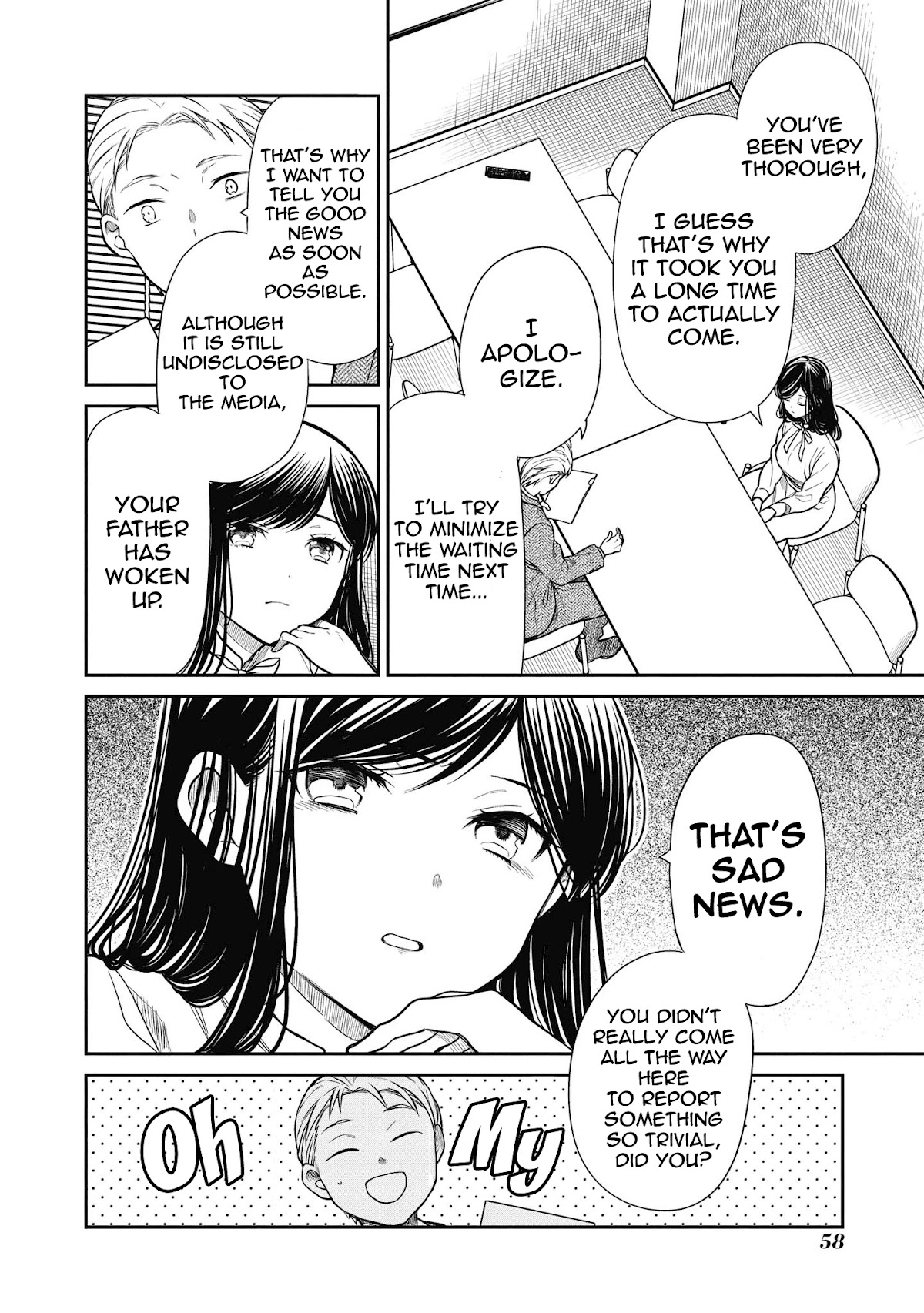 1-nen A-gumi no Monster Chapter 36 page 9 - Chapter 36: Sensei, can't I fight?