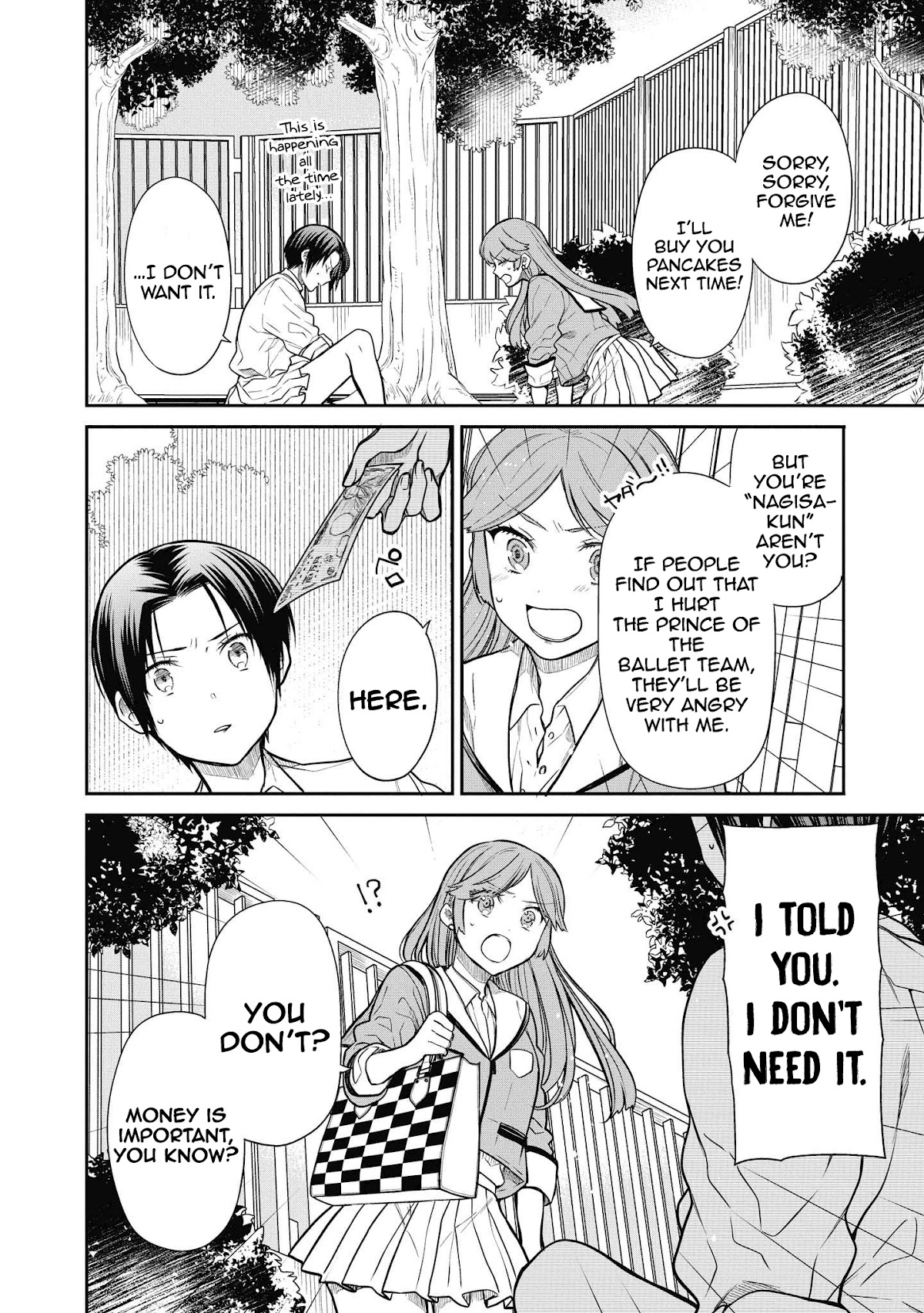 1-nen A-gumi no Monster Chapter 37 page 12 - Chapter 37: Sensei, It's a secret ♥